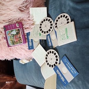 View-Master 1952 Alice in Wonderland reels. 3 reels, each with 7 pictures